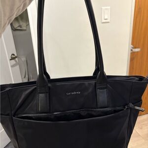 Samsonite Sleek Black Tote Bag